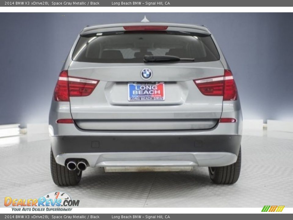 2014 BMW X3 xDrive28i Space Gray Metallic / Black Photo #3