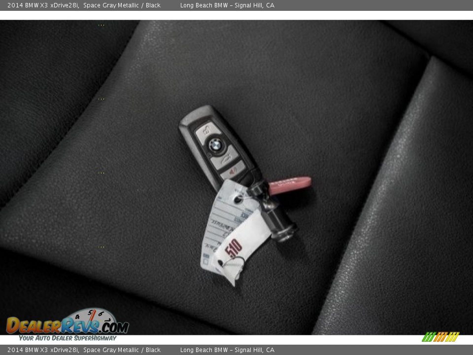 2014 BMW X3 xDrive28i Space Gray Metallic / Black Photo #11