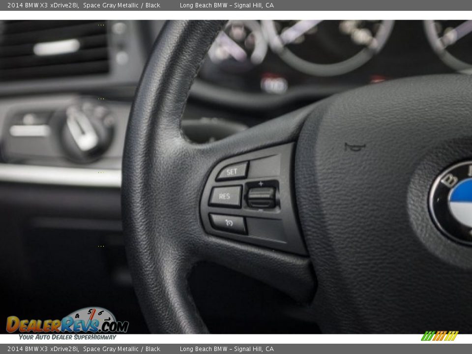 2014 BMW X3 xDrive28i Space Gray Metallic / Black Photo #13