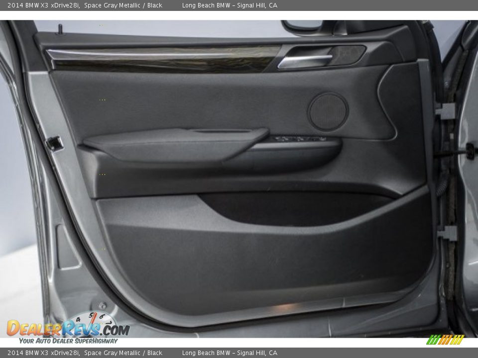 2014 BMW X3 xDrive28i Space Gray Metallic / Black Photo #19