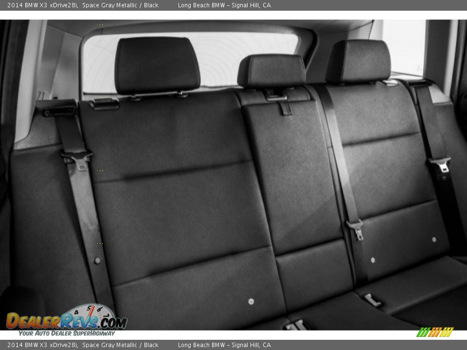 2014 BMW X3 xDrive28i Space Gray Metallic / Black Photo #28