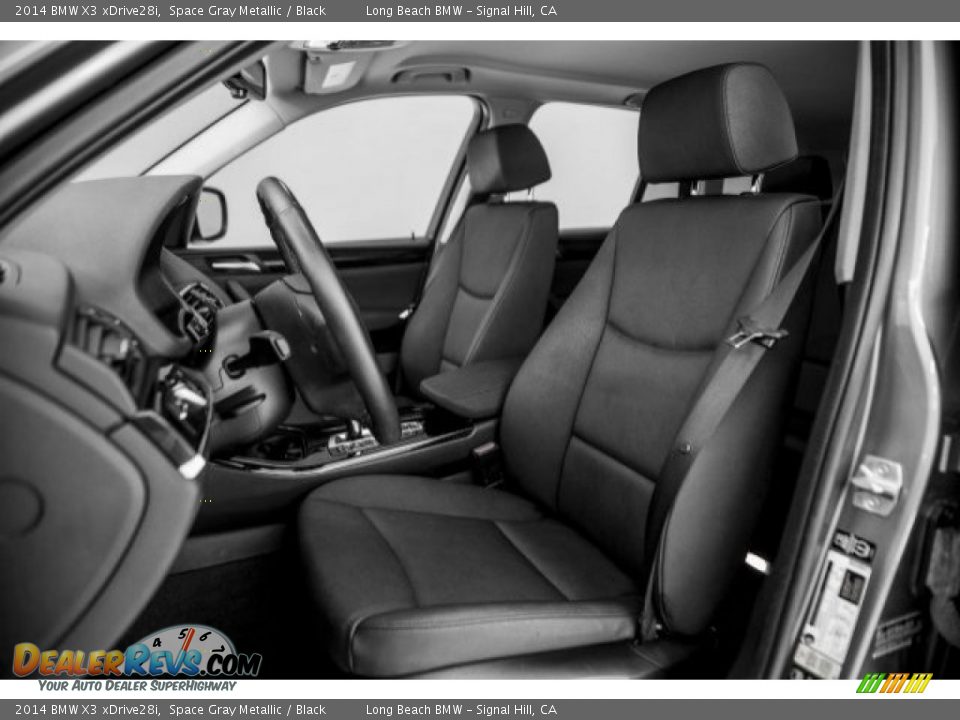 2014 BMW X3 xDrive28i Space Gray Metallic / Black Photo #29