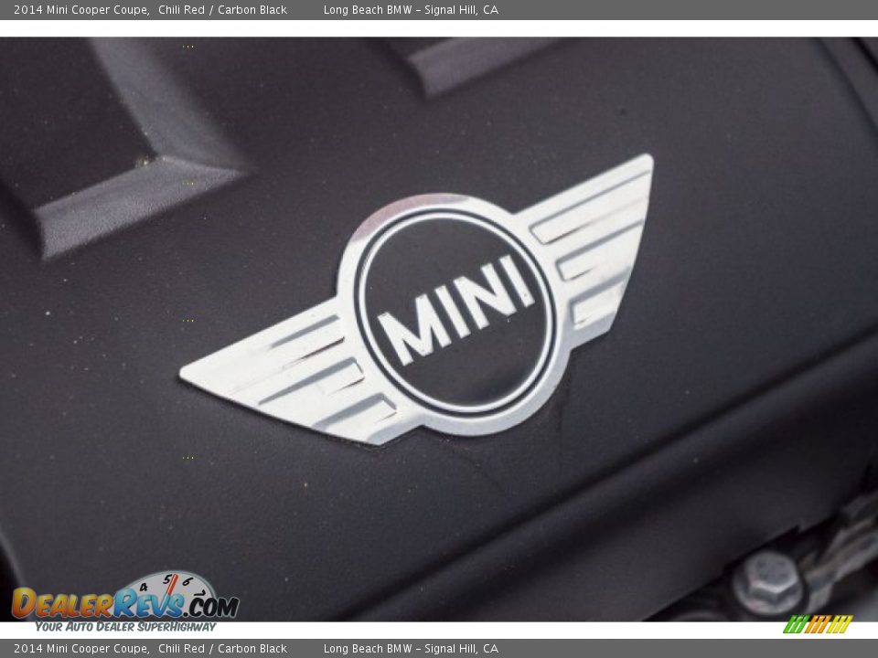 2014 Mini Cooper Coupe Chili Red / Carbon Black Photo #18
