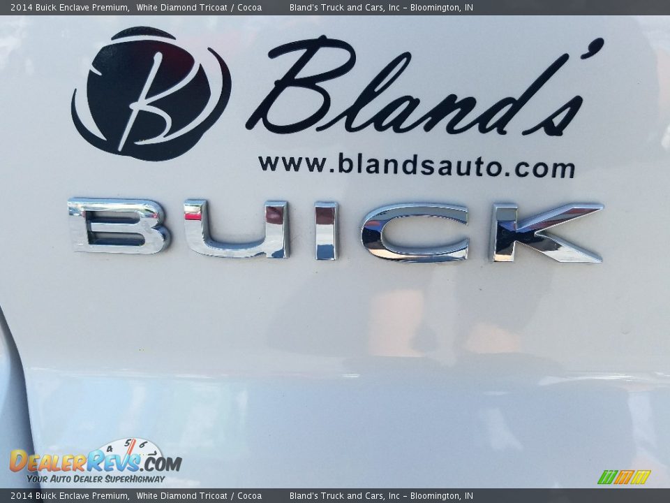 2014 Buick Enclave Premium White Diamond Tricoat / Cocoa Photo #5