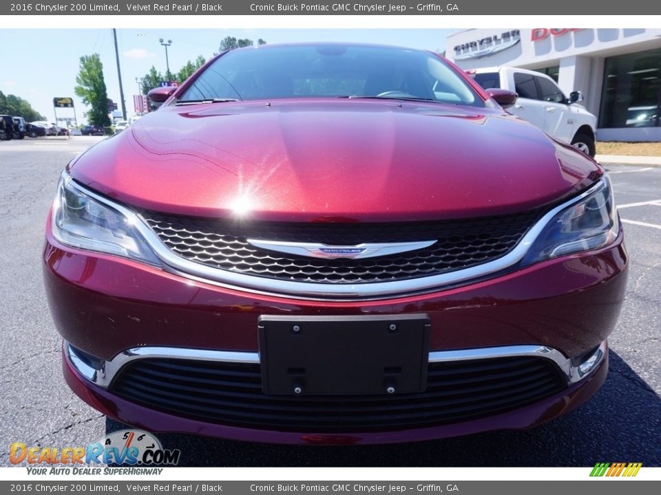 2016 Chrysler 200 Limited Velvet Red Pearl / Black Photo #2