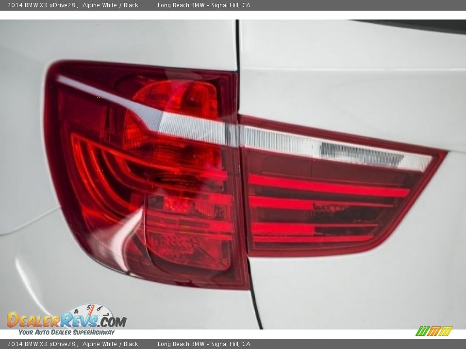 2014 BMW X3 xDrive28i Alpine White / Black Photo #20