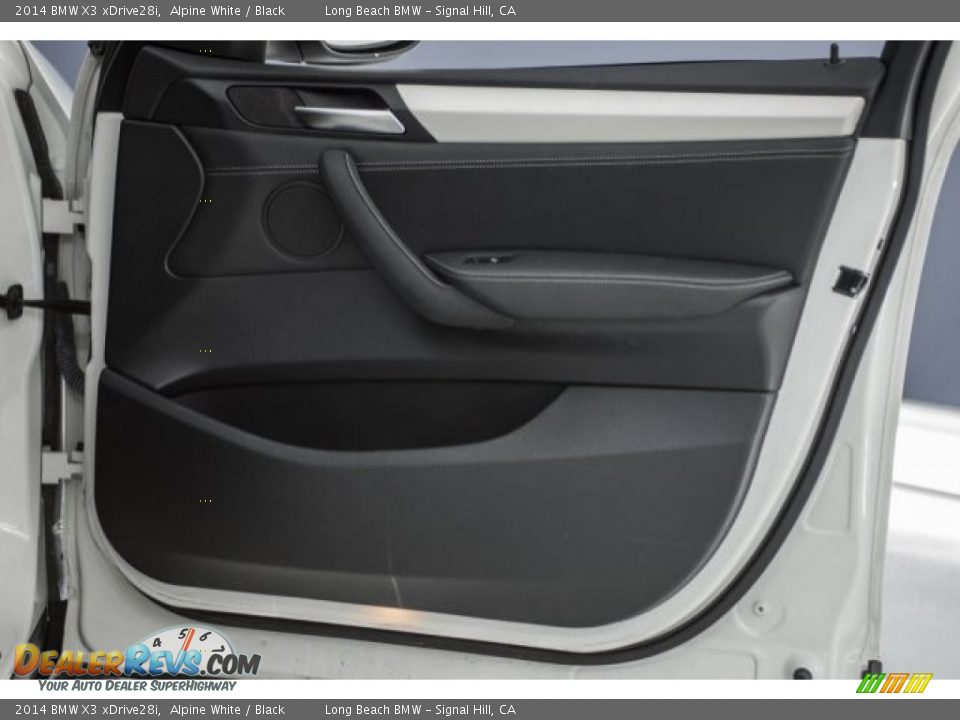 2014 BMW X3 xDrive28i Alpine White / Black Photo #22
