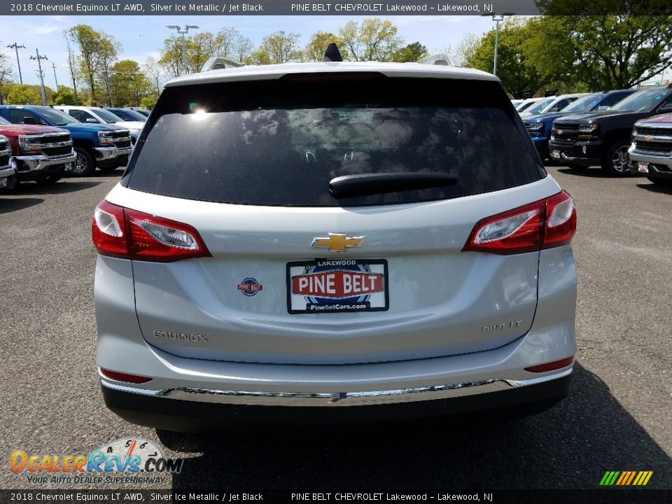 2018 Chevrolet Equinox LT AWD Silver Ice Metallic / Jet Black Photo #5