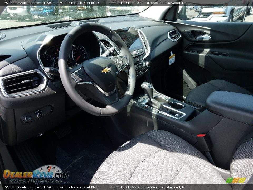 2018 Chevrolet Equinox LT AWD Silver Ice Metallic / Jet Black Photo #7