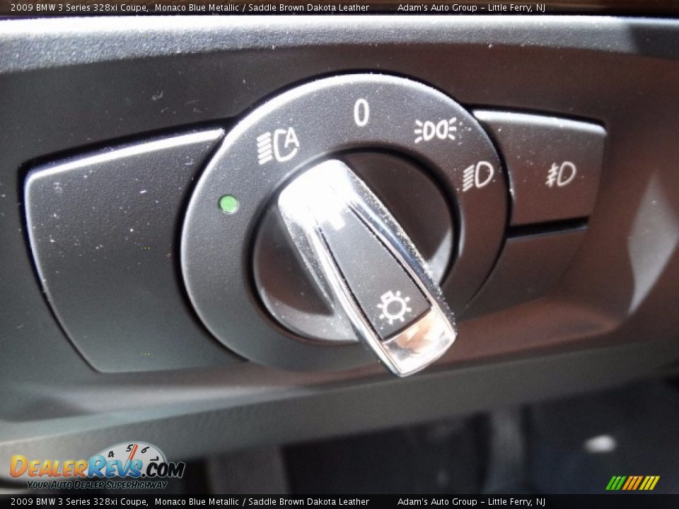 2009 BMW 3 Series 328xi Coupe Monaco Blue Metallic / Saddle Brown Dakota Leather Photo #15