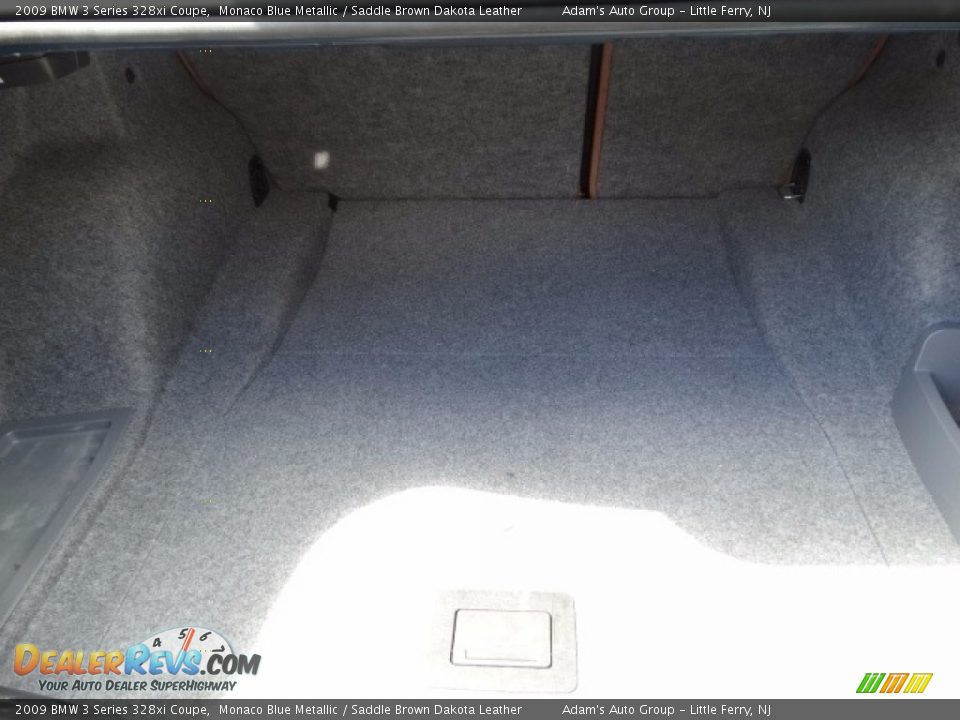 2009 BMW 3 Series 328xi Coupe Monaco Blue Metallic / Saddle Brown Dakota Leather Photo #24