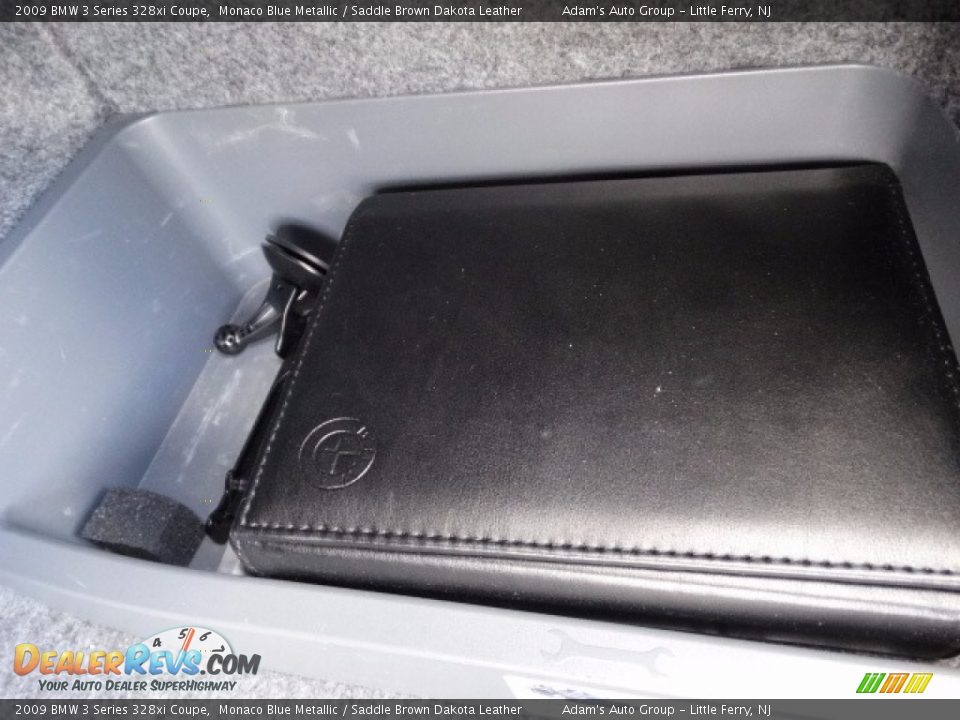 2009 BMW 3 Series 328xi Coupe Monaco Blue Metallic / Saddle Brown Dakota Leather Photo #25
