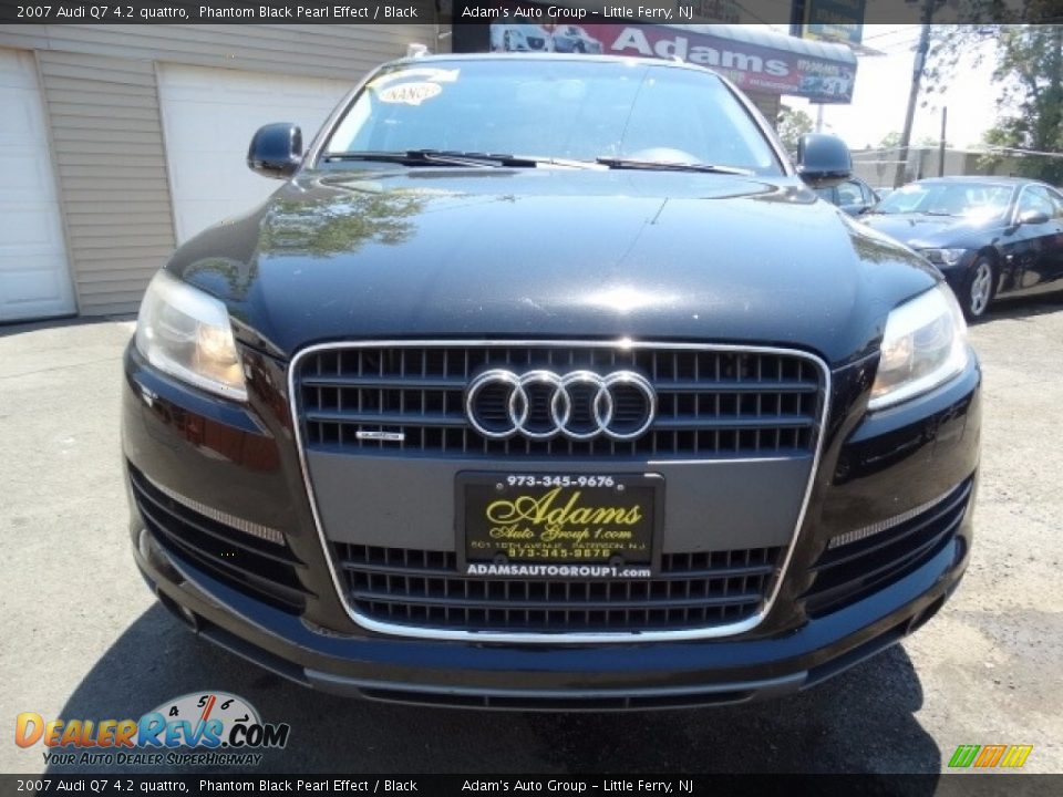 2007 Audi Q7 4.2 quattro Phantom Black Pearl Effect / Black Photo #2