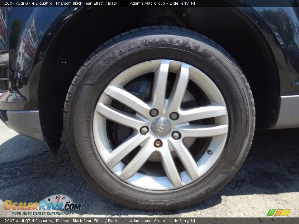 2007 Audi Q7 4.2 quattro Phantom Black Pearl Effect / Black Photo #8