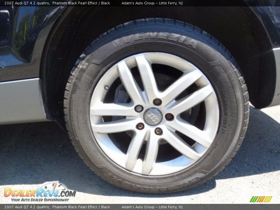 2007 Audi Q7 4.2 quattro Phantom Black Pearl Effect / Black Photo #9