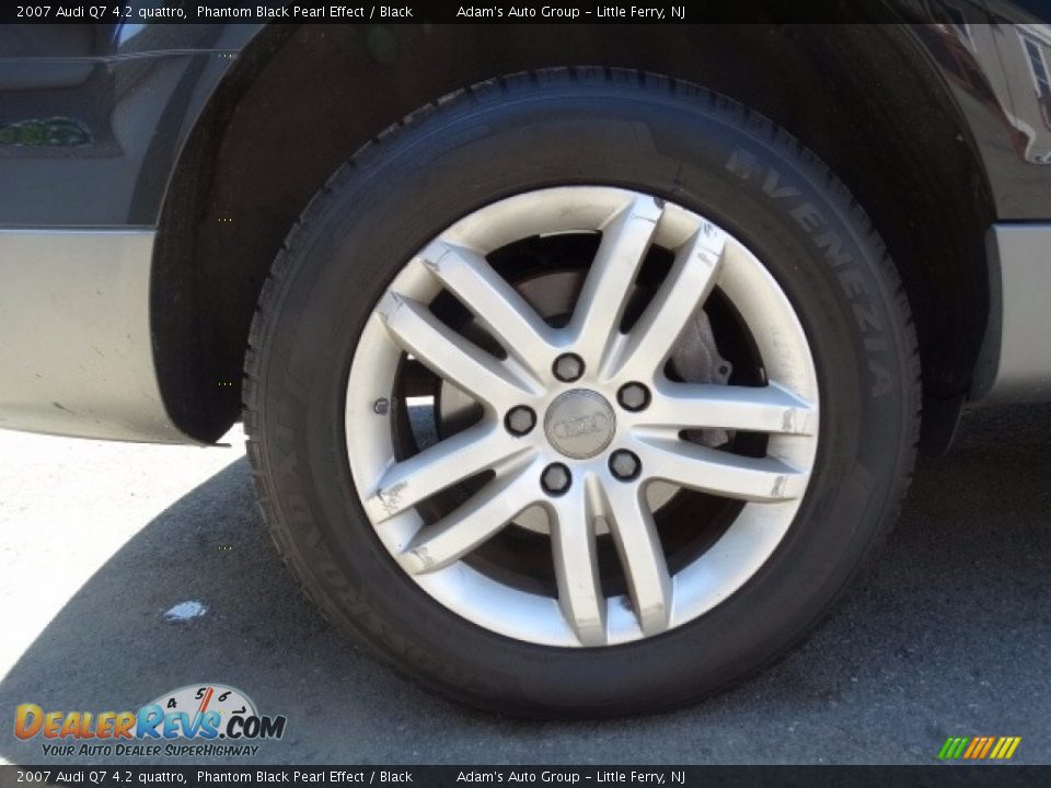 2007 Audi Q7 4.2 quattro Phantom Black Pearl Effect / Black Photo #10