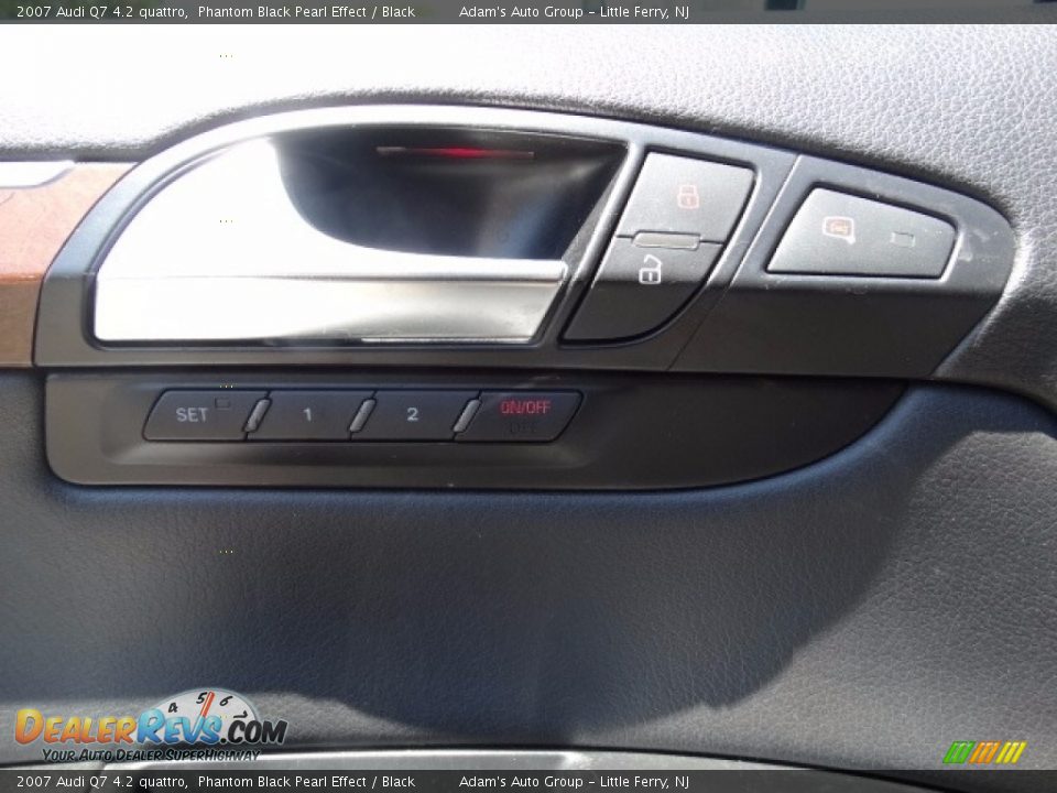 2007 Audi Q7 4.2 quattro Phantom Black Pearl Effect / Black Photo #14