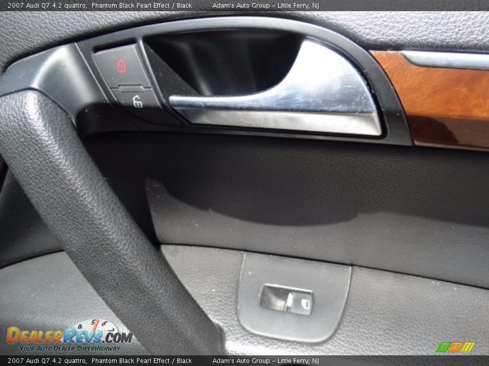 2007 Audi Q7 4.2 quattro Phantom Black Pearl Effect / Black Photo #20