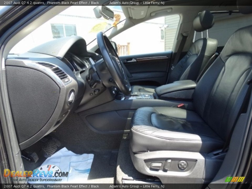 2007 Audi Q7 4.2 quattro Phantom Black Pearl Effect / Black Photo #21