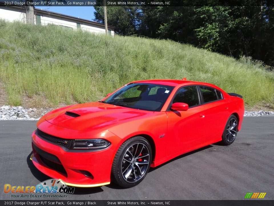 2017 Dodge Charger R/T Scat Pack Go Mango / Black Photo #2