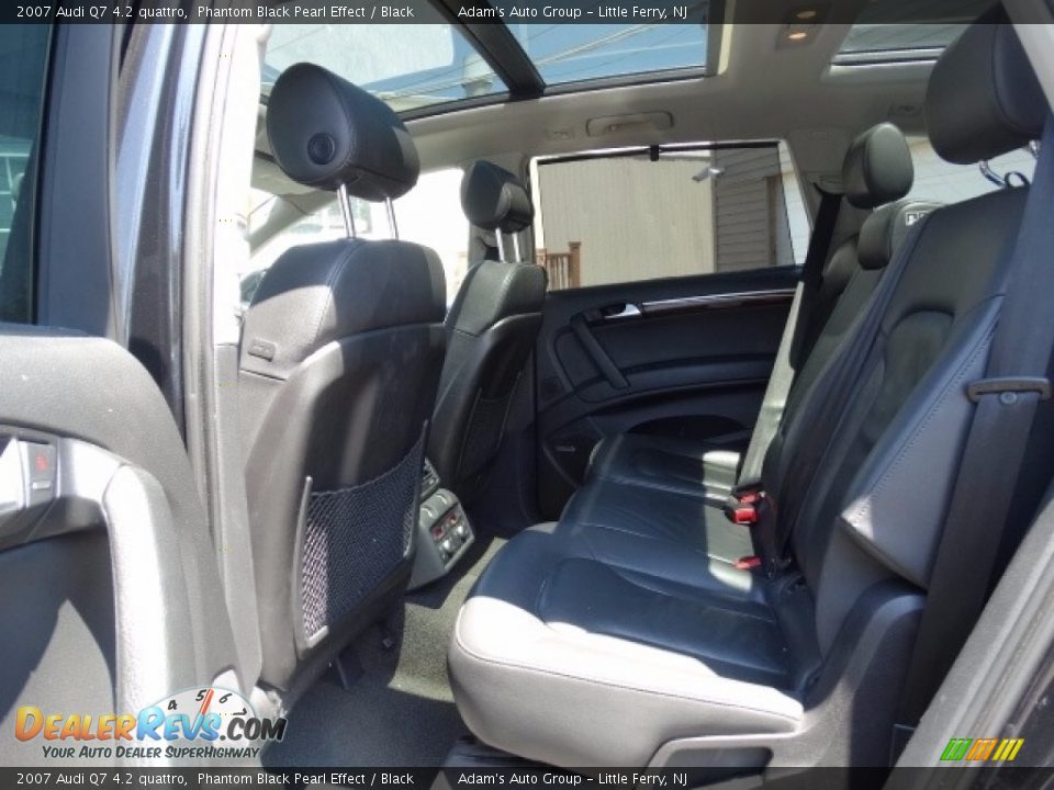 2007 Audi Q7 4.2 quattro Phantom Black Pearl Effect / Black Photo #22