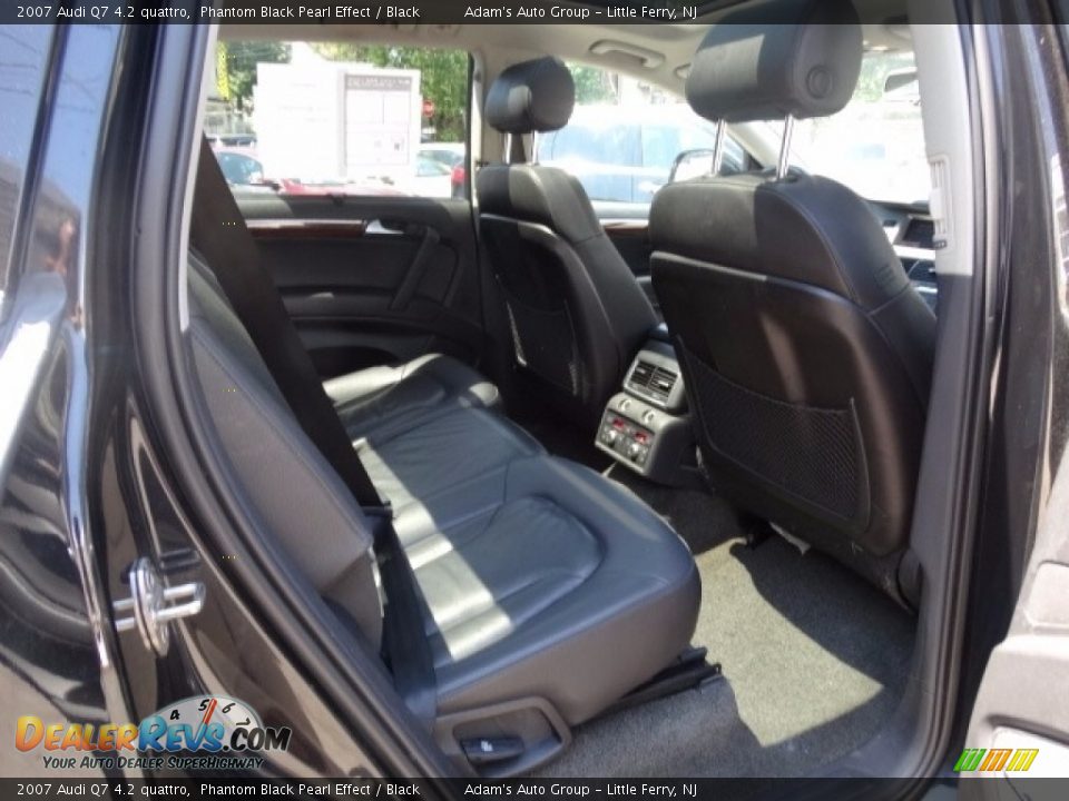 2007 Audi Q7 4.2 quattro Phantom Black Pearl Effect / Black Photo #28