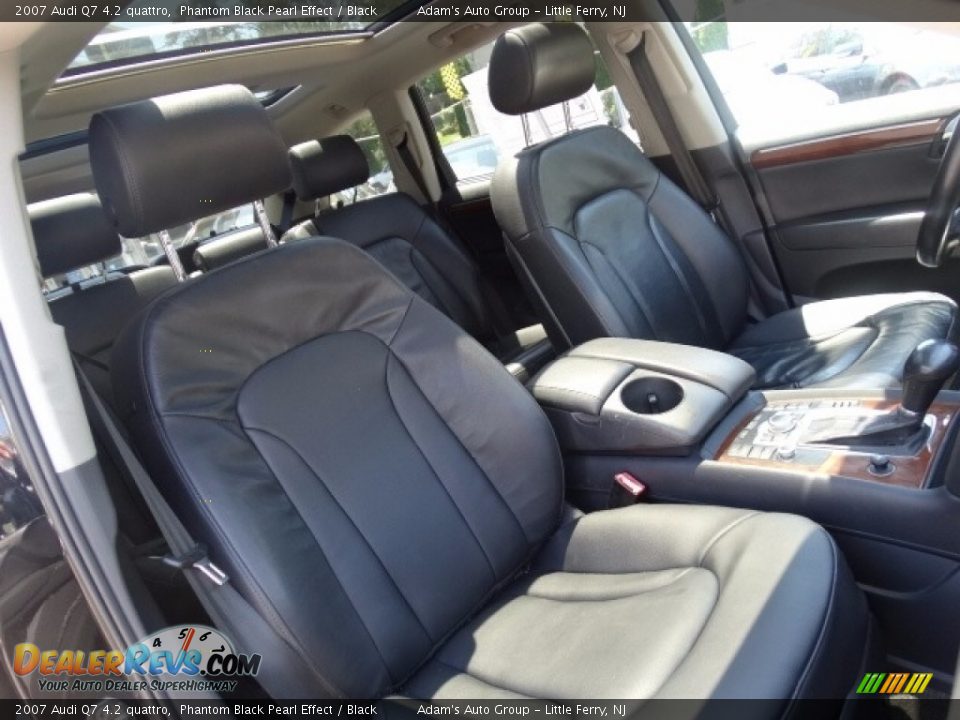 2007 Audi Q7 4.2 quattro Phantom Black Pearl Effect / Black Photo #30