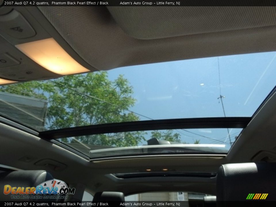 2007 Audi Q7 4.2 quattro Phantom Black Pearl Effect / Black Photo #31