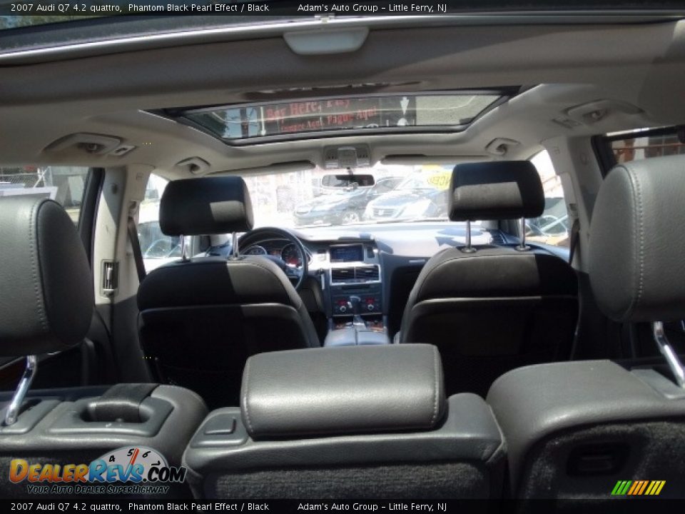 2007 Audi Q7 4.2 quattro Phantom Black Pearl Effect / Black Photo #32