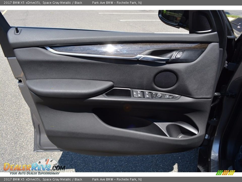 2017 BMW X5 xDrive35i Space Gray Metallic / Black Photo #8
