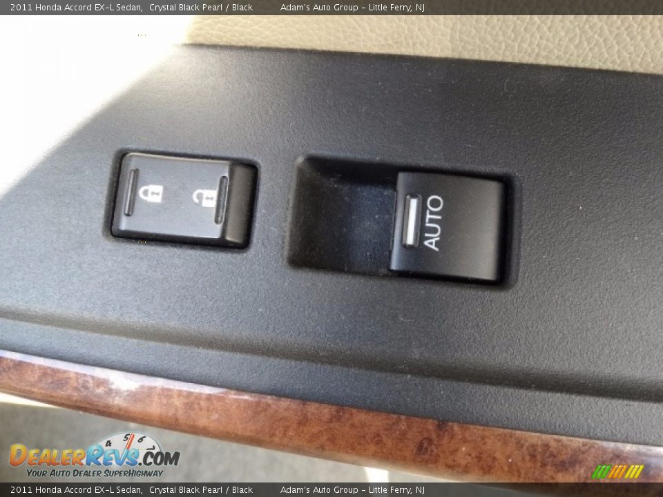 2011 Honda Accord EX-L Sedan Crystal Black Pearl / Black Photo #12