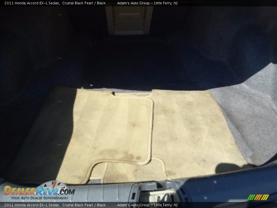 2011 Honda Accord EX-L Sedan Crystal Black Pearl / Black Photo #26