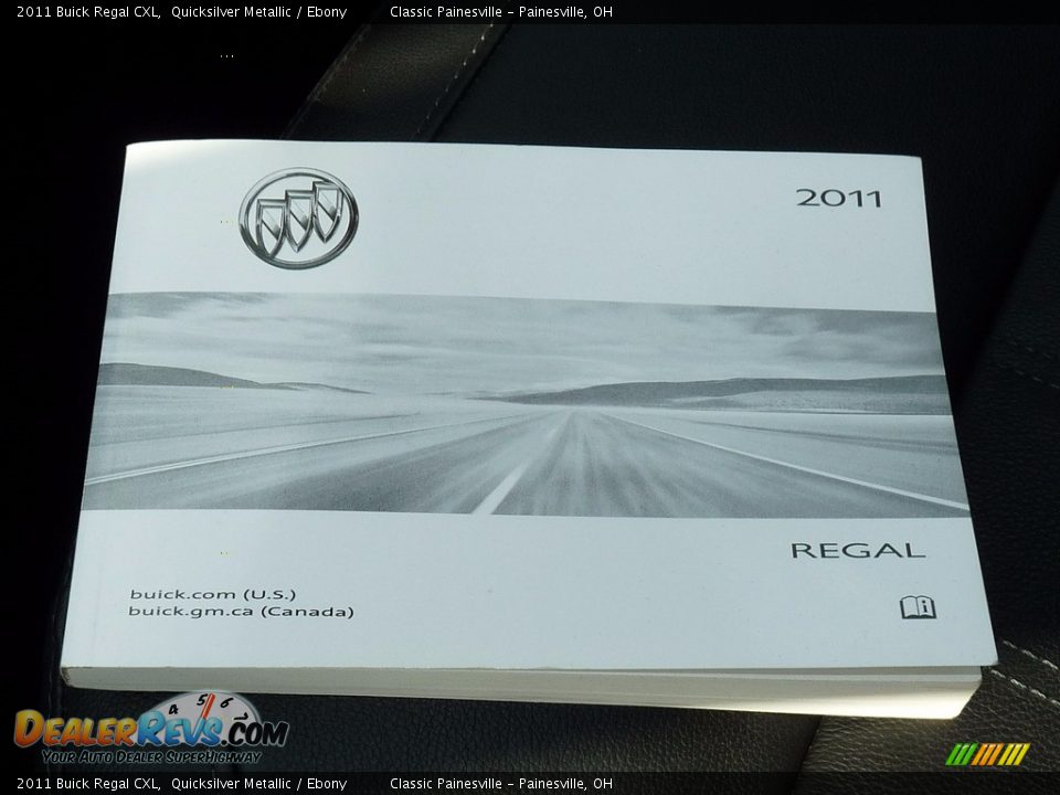 2011 Buick Regal CXL Quicksilver Metallic / Ebony Photo #17