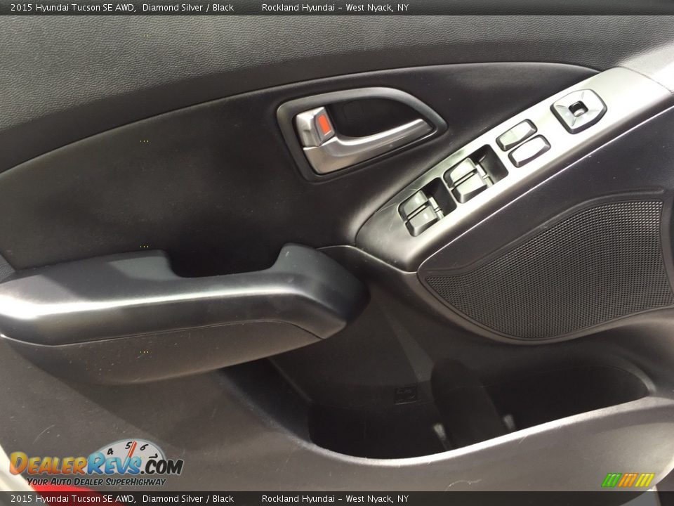 2015 Hyundai Tucson SE AWD Diamond Silver / Black Photo #7