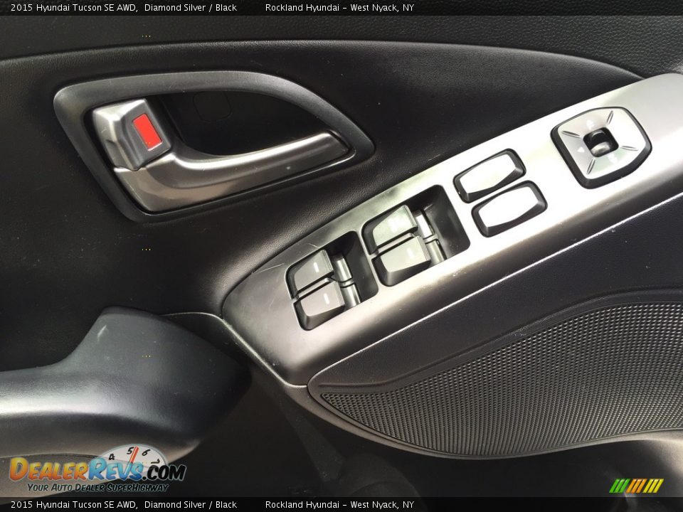 2015 Hyundai Tucson SE AWD Diamond Silver / Black Photo #8