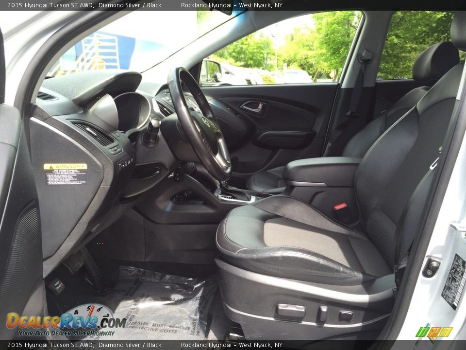 2015 Hyundai Tucson SE AWD Diamond Silver / Black Photo #10