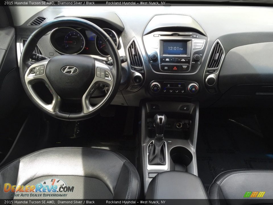 2015 Hyundai Tucson SE AWD Diamond Silver / Black Photo #11