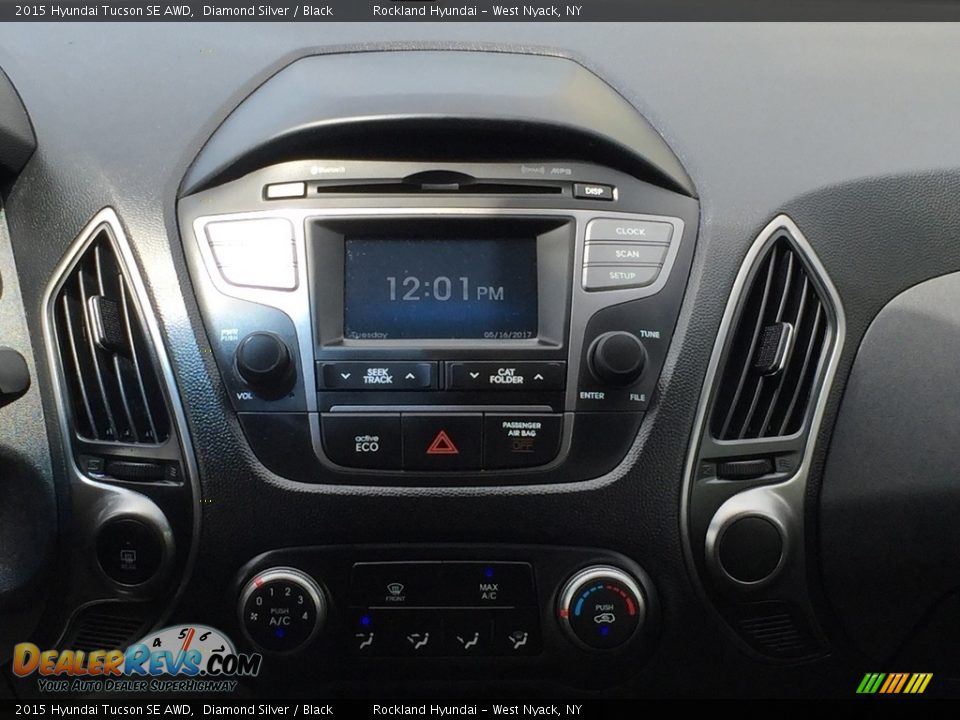 2015 Hyundai Tucson SE AWD Diamond Silver / Black Photo #12