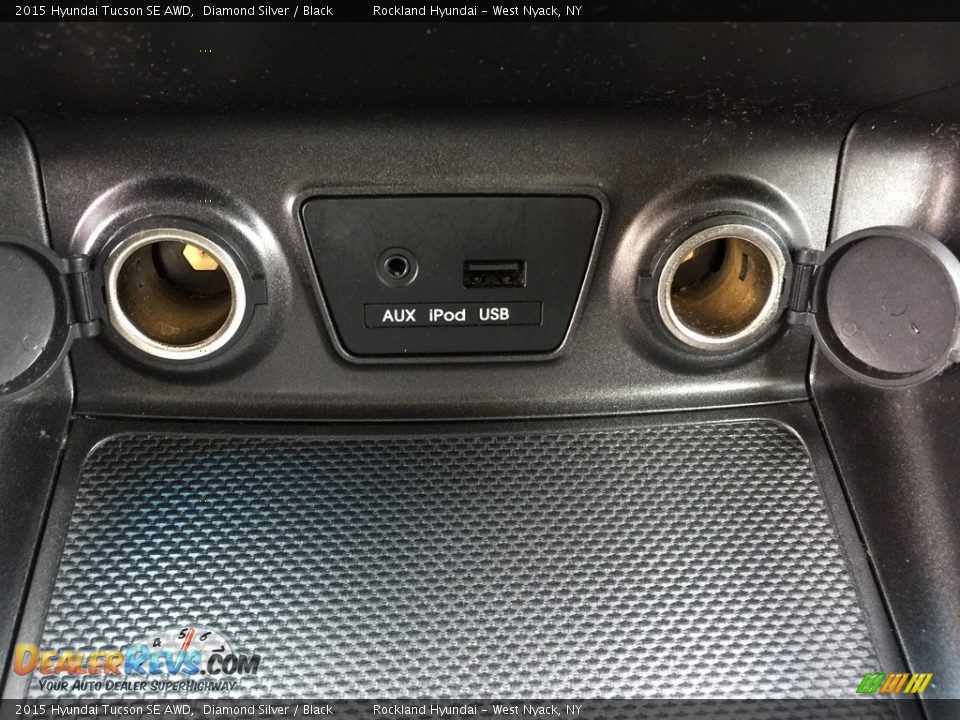 2015 Hyundai Tucson SE AWD Diamond Silver / Black Photo #13