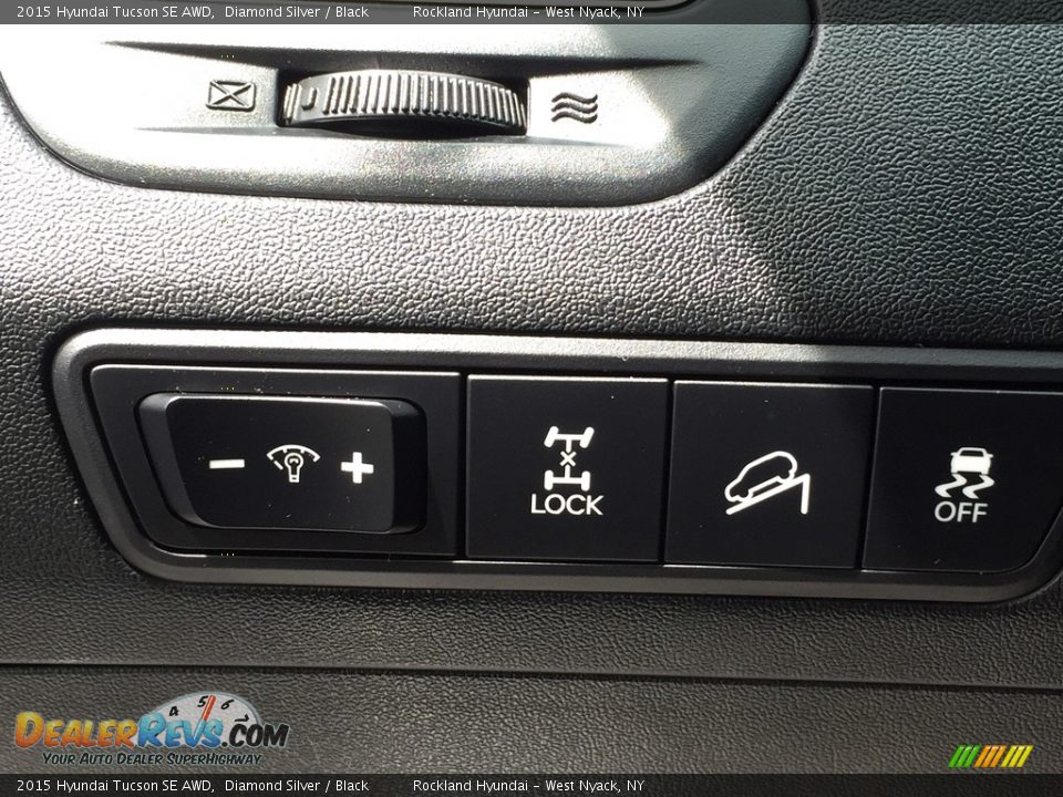 2015 Hyundai Tucson SE AWD Diamond Silver / Black Photo #19