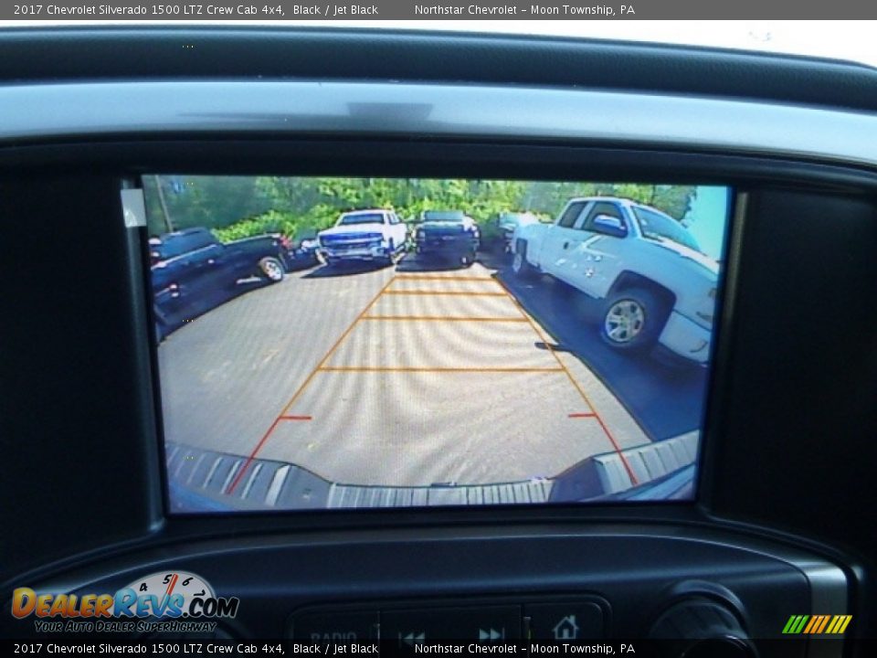 2017 Chevrolet Silverado 1500 LTZ Crew Cab 4x4 Black / Jet Black Photo #18