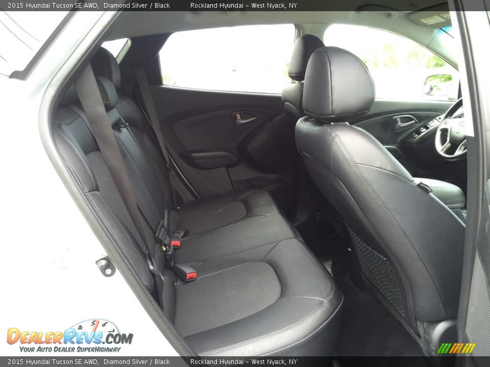 2015 Hyundai Tucson SE AWD Diamond Silver / Black Photo #23
