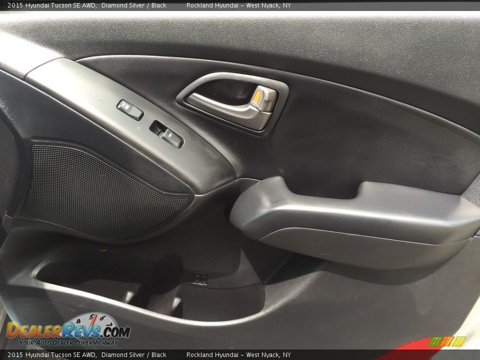 2015 Hyundai Tucson SE AWD Diamond Silver / Black Photo #24