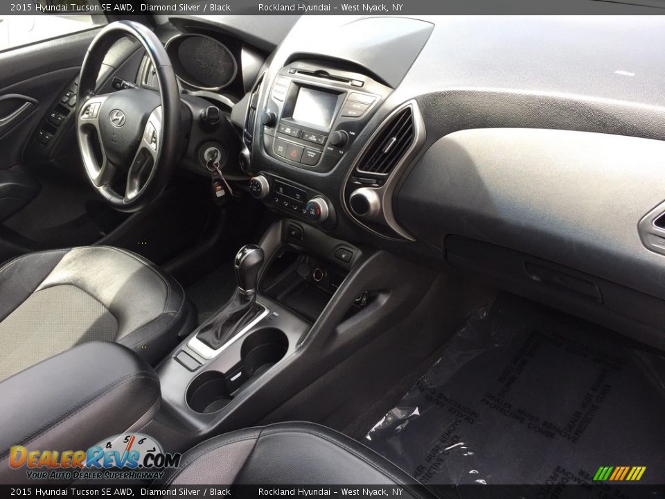 2015 Hyundai Tucson SE AWD Diamond Silver / Black Photo #25