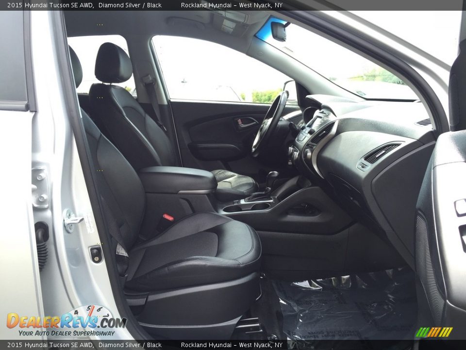 2015 Hyundai Tucson SE AWD Diamond Silver / Black Photo #26