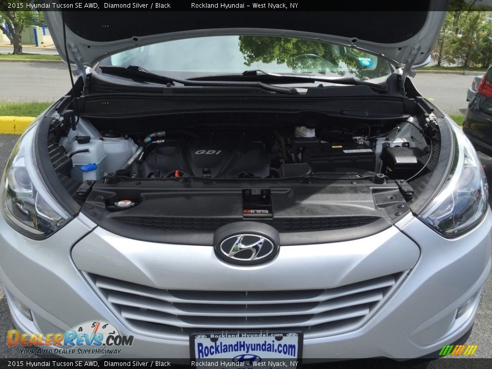 2015 Hyundai Tucson SE AWD Diamond Silver / Black Photo #29