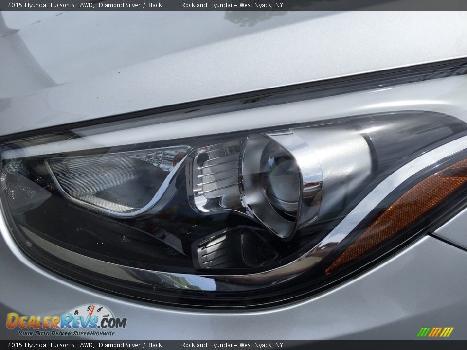 2015 Hyundai Tucson SE AWD Diamond Silver / Black Photo #30
