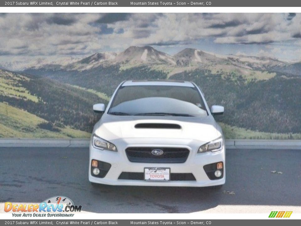 2017 Subaru WRX Limited Crystal White Pearl / Carbon Black Photo #4