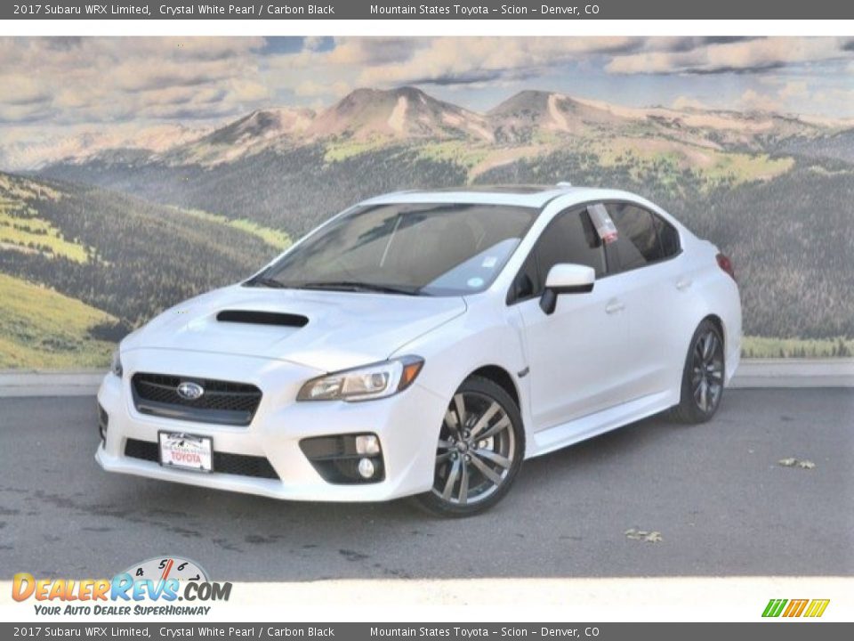 2017 Subaru WRX Limited Crystal White Pearl / Carbon Black Photo #5