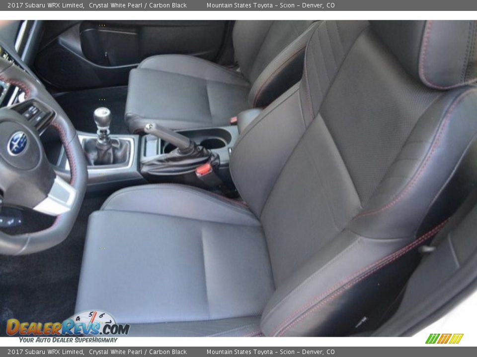 Front Seat of 2017 Subaru WRX Limited Photo #11